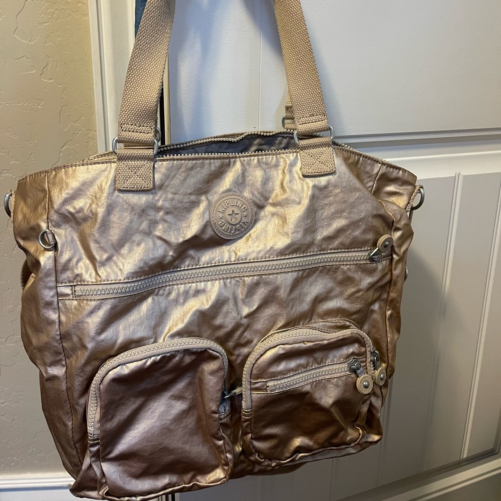 Kipling Metallic Bag. Used.